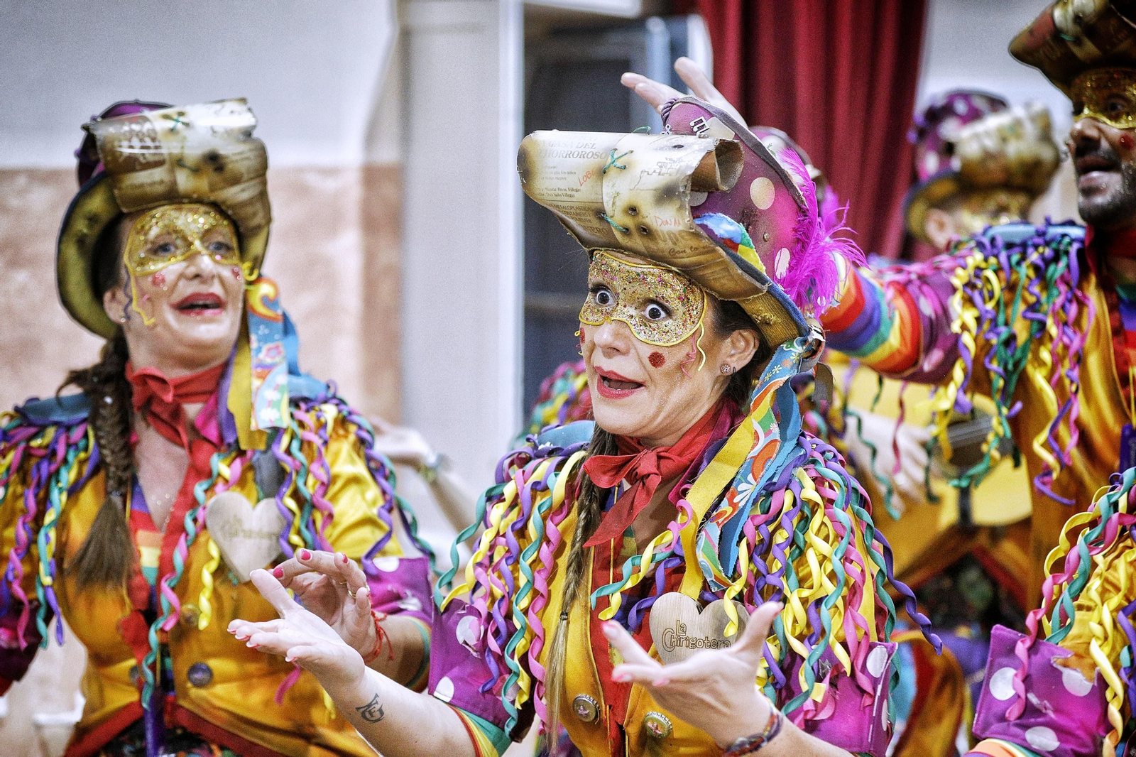 Comparsa 'La chirigotera'