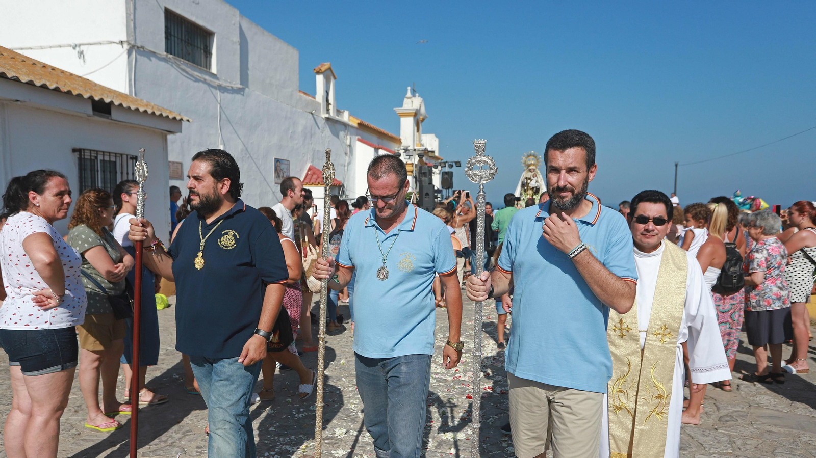 Las mejores fotos de la procesión de la Virgen del Carmen en La Línea