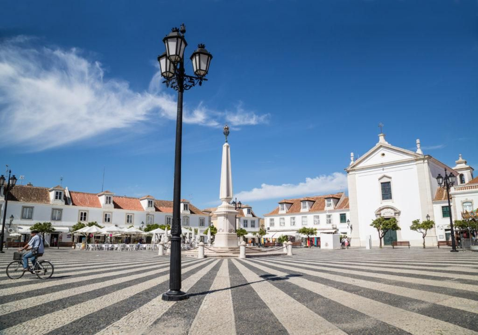Vila Real de Santo Antonio, en el Algarve, Portugal