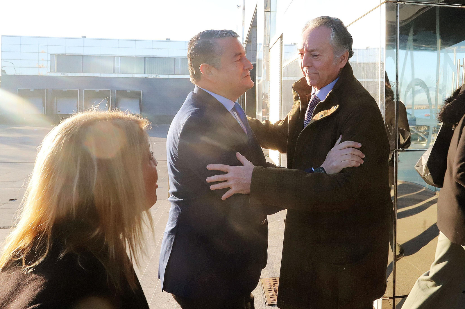 Imágenes de los invitados a la conferencia y desayuno-coloquio con Antonio Sanz en el Foro Joly Andalucía