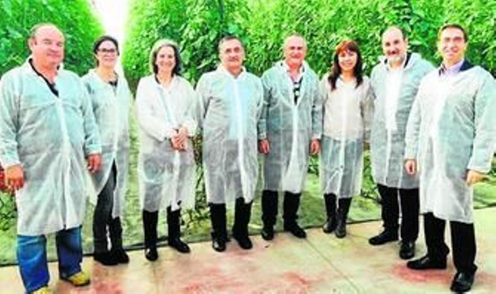 José Manuel Ortiz y José Antonio Aliaga visitaron el viernes INVER SAT.