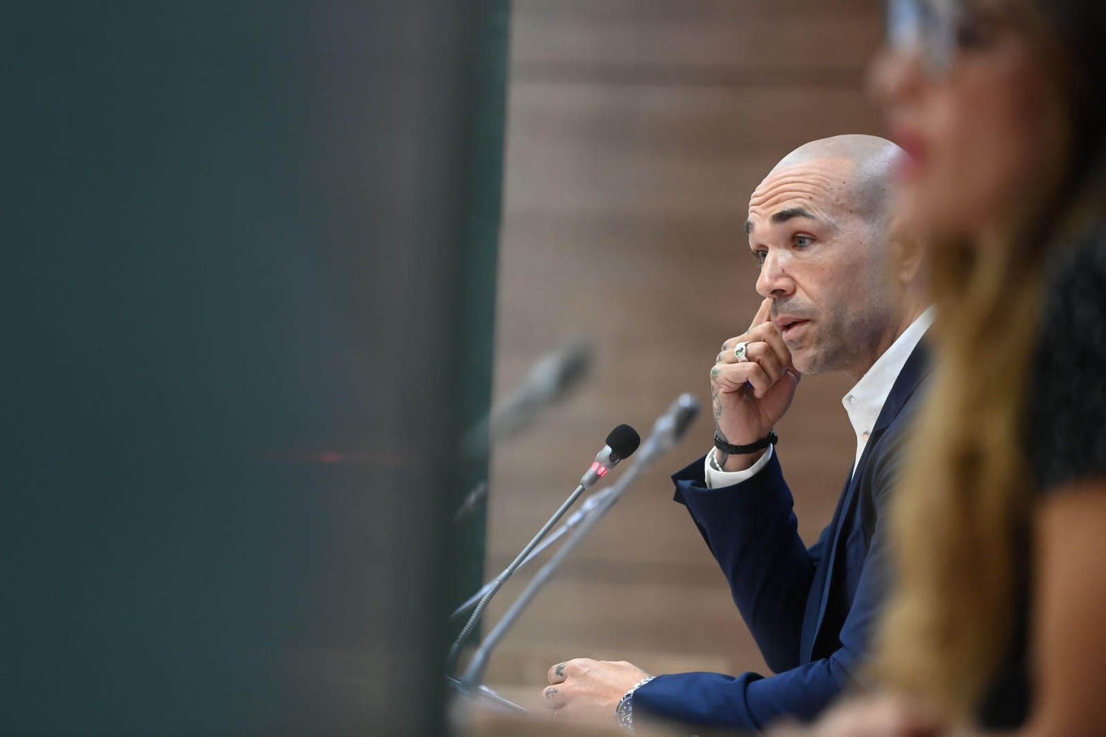 Las fotos de la comparecencia de Manolo Gaspar y José María Muñoz