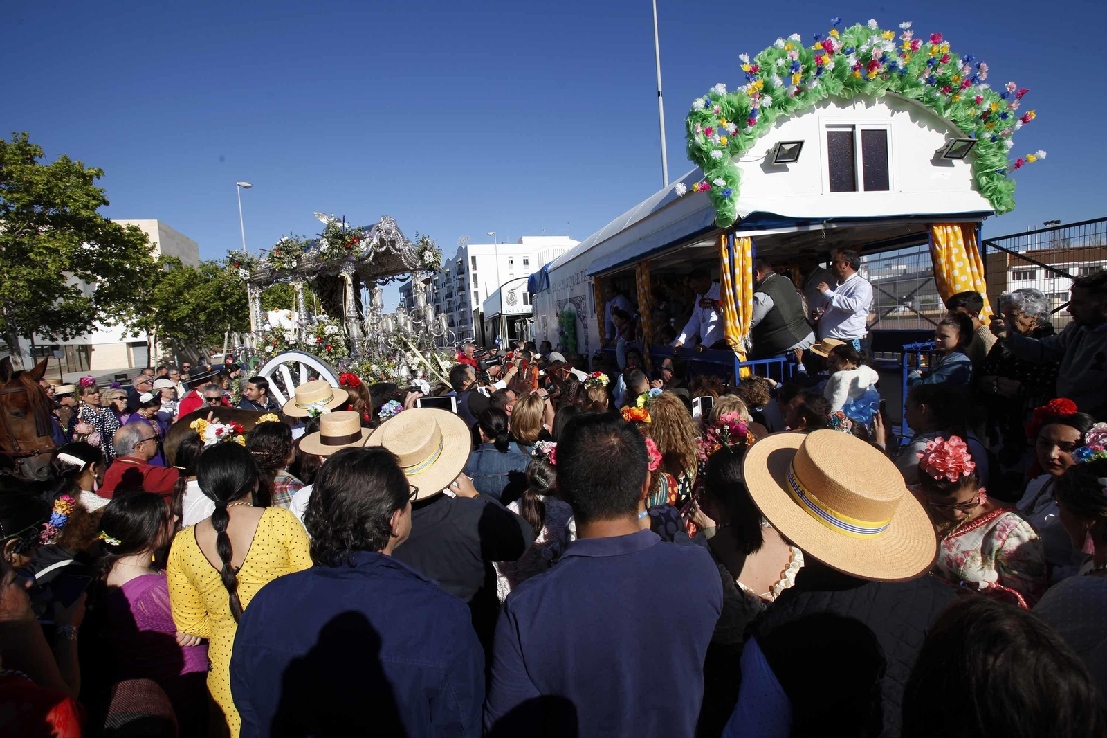 Salida de la hermandad de Isla Cristina