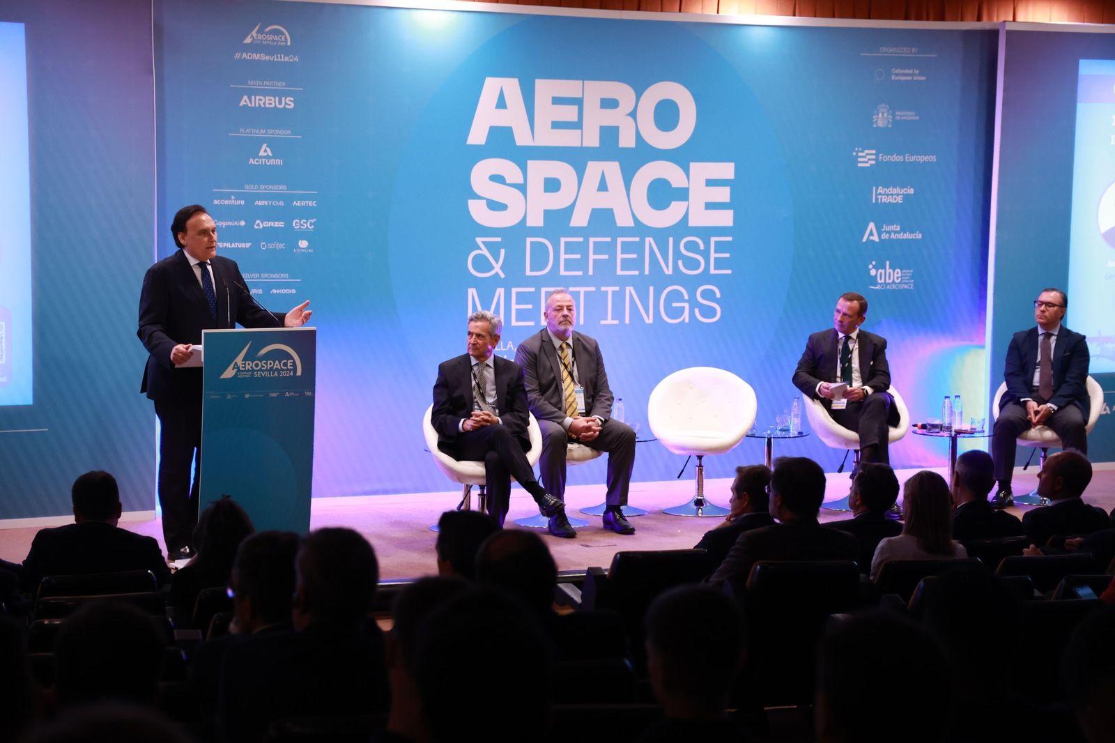 Primera jornada de conferencias de ADM Sevilla 2024.