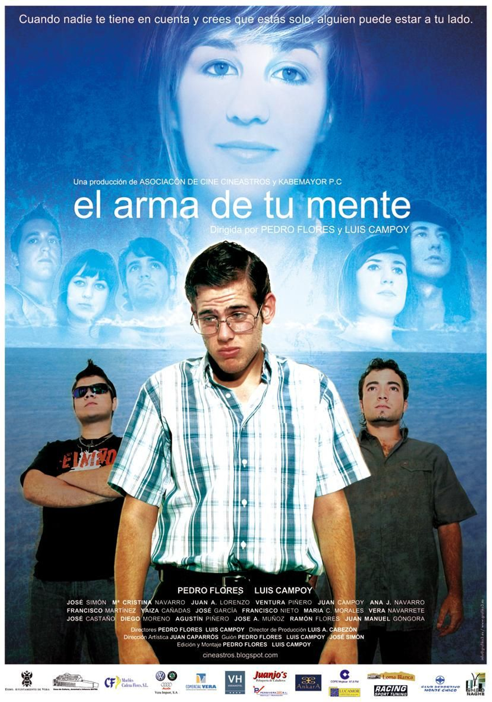 Cartel de su segunda película, 'El arma de tu mente'