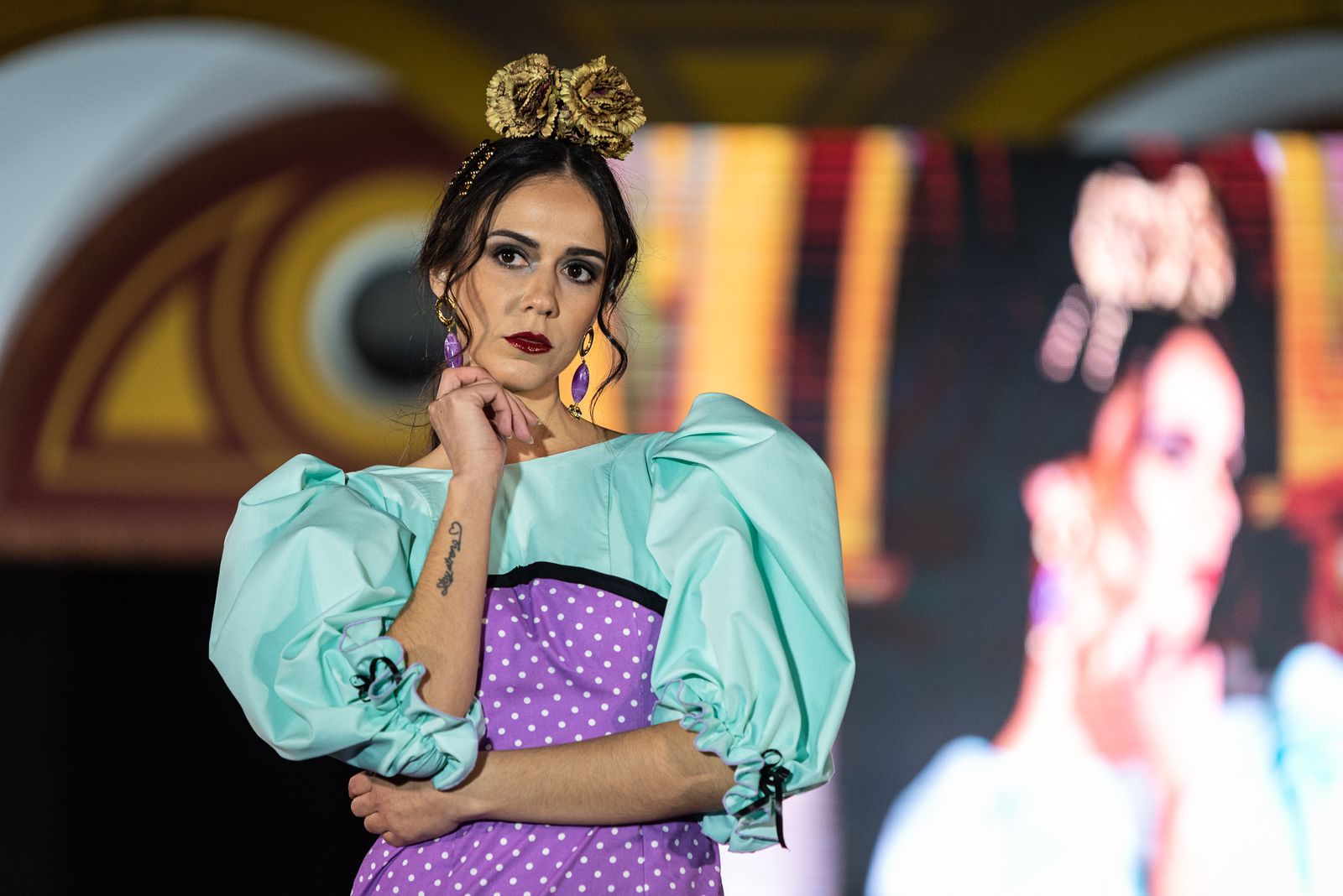 Imágenes de la pasarela de moda ‘Huelva Flamenca 2022’