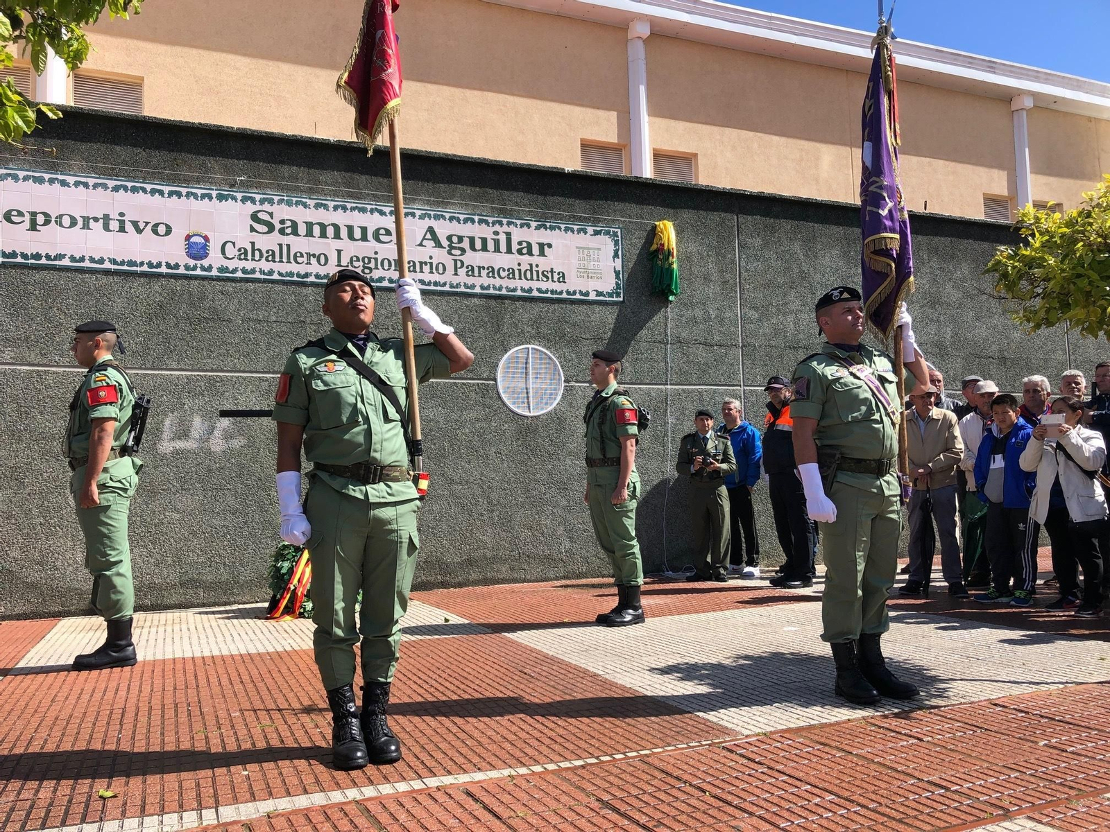 Homenaje a Samuel Aguilar en Los Barrios