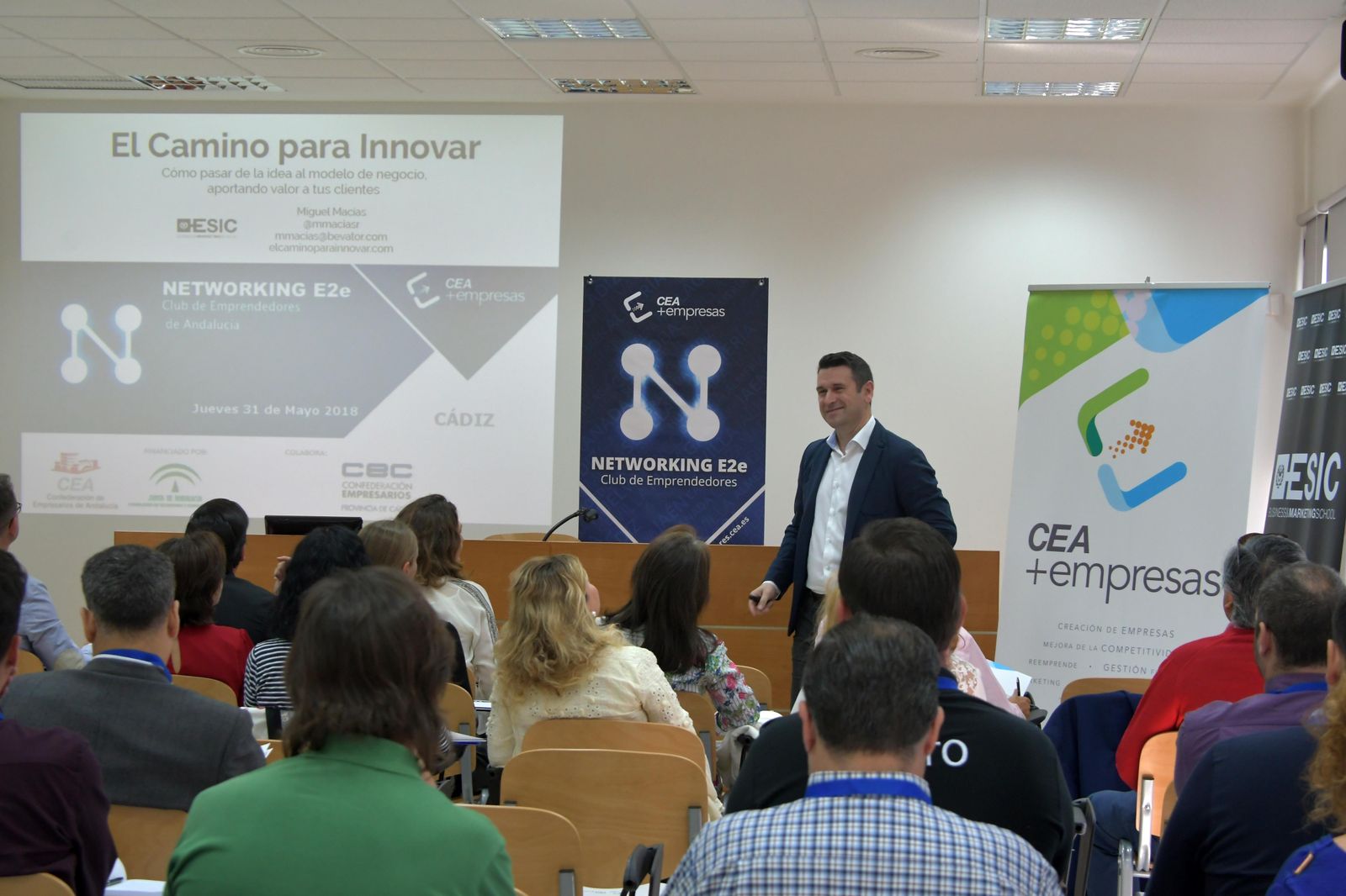 Imagen de archivo de una de las iniciativas desarrolladas por la CEC en el marco de su programa CEA+Empresa.