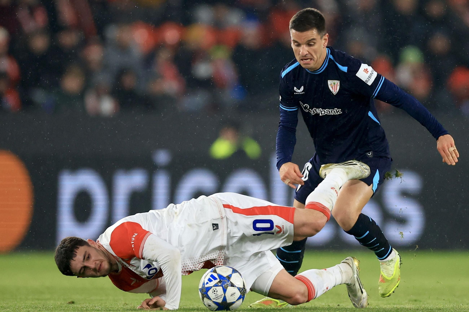 Las imágenes del Slavia Praga-Athletic