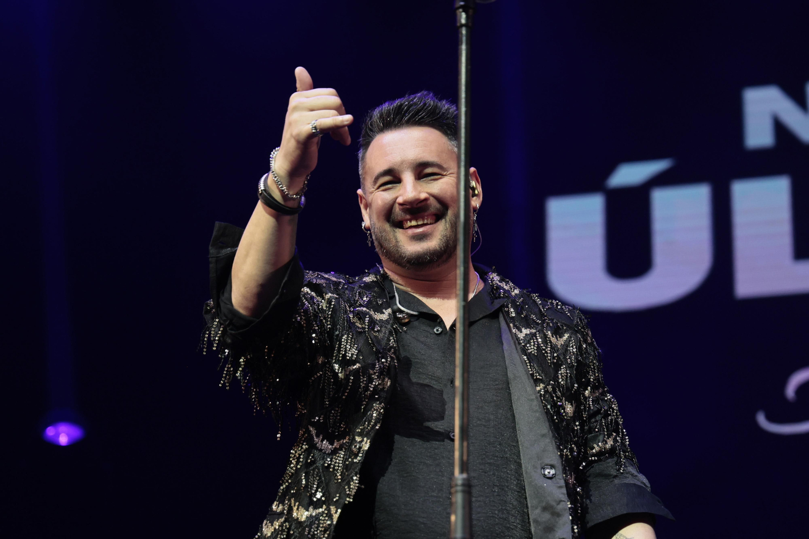 Las imágenes del concierto de Andy y Lucas