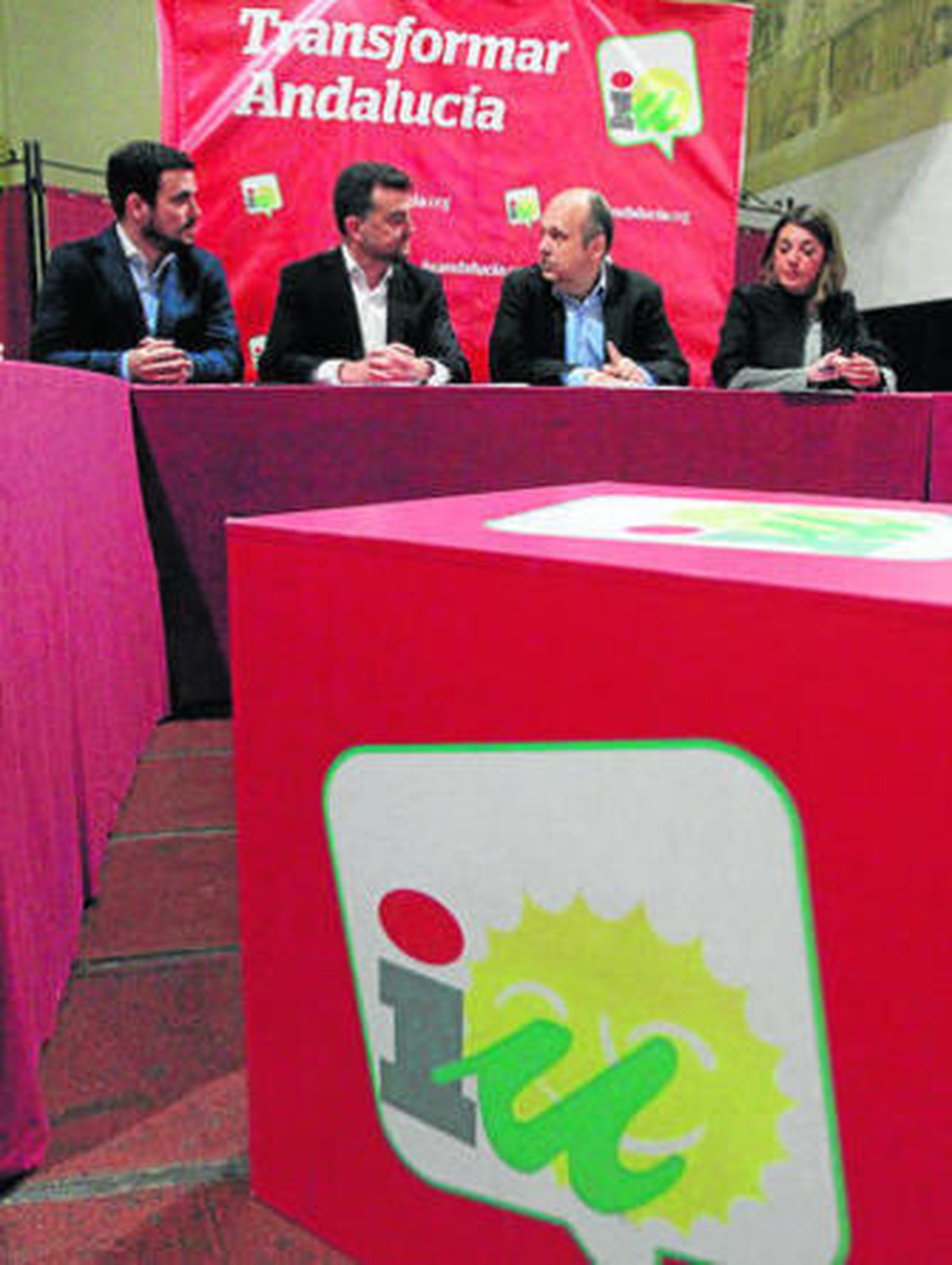 Un momento del encuentro celebrado ayer en Córdoba.