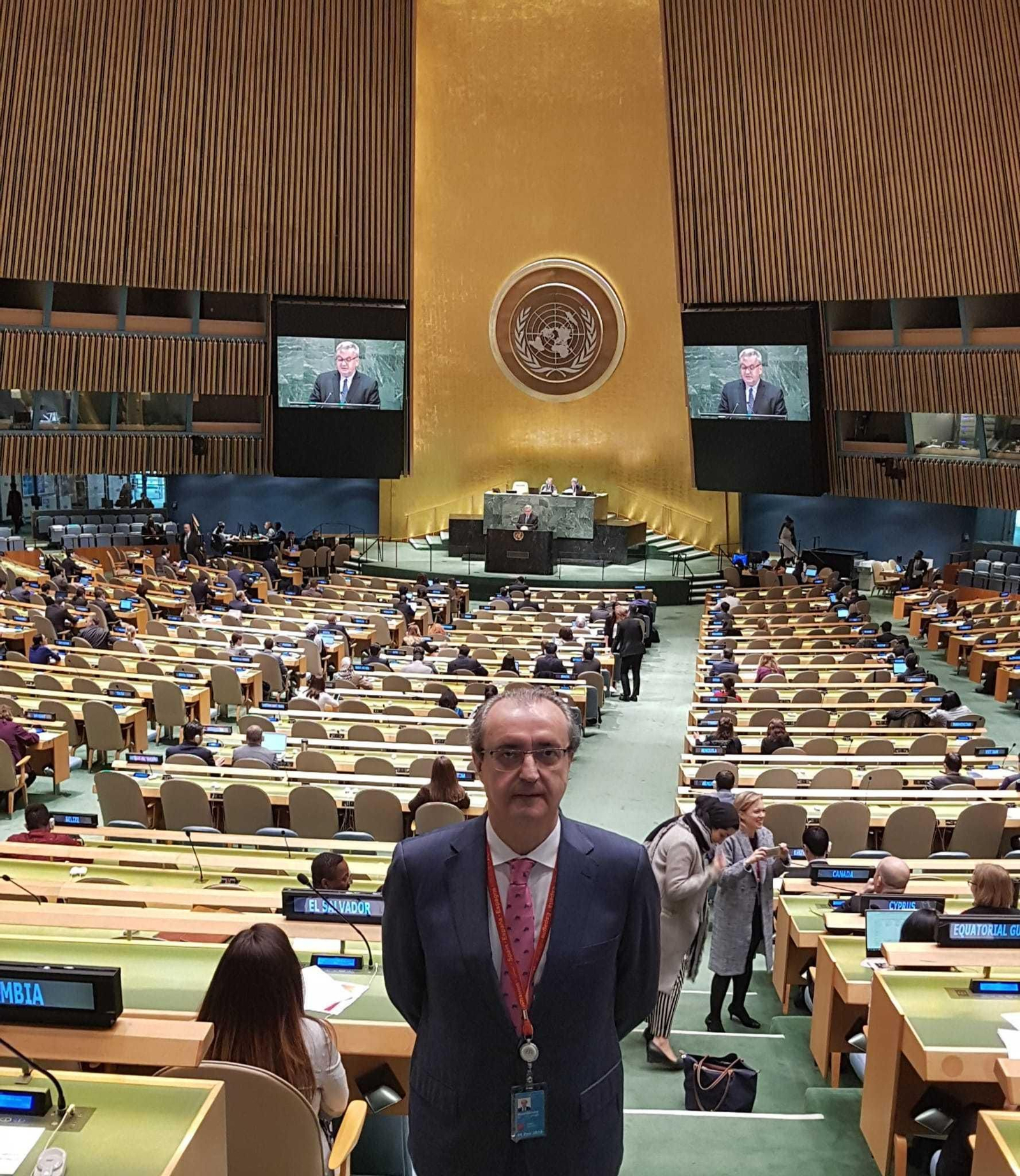 El almeriense Miranda Hita, primer español en el órgano de inspección de la ONU