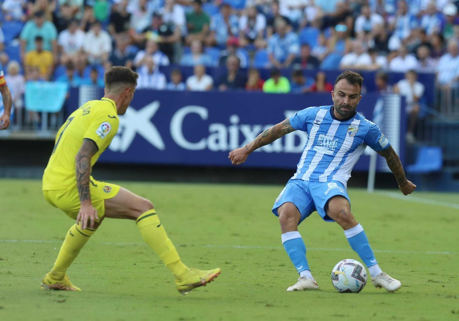 Las fotos del Málaga CF-Villarreal B