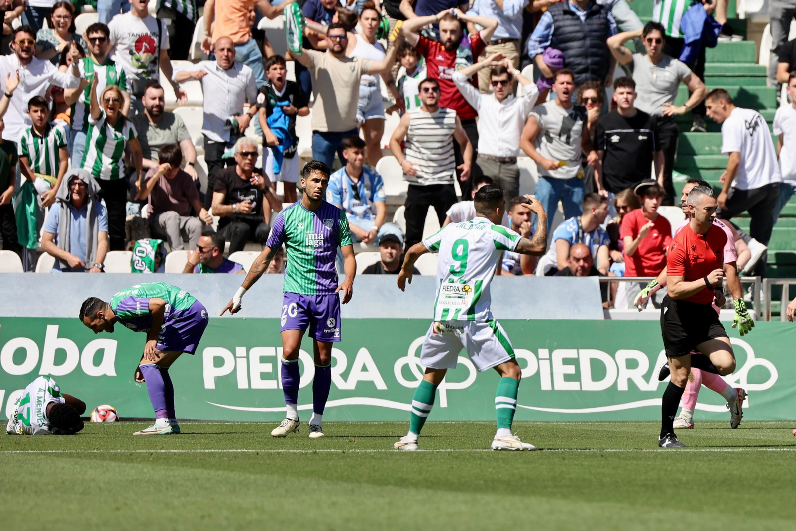El Córdoba - Málaga CF, en fotos