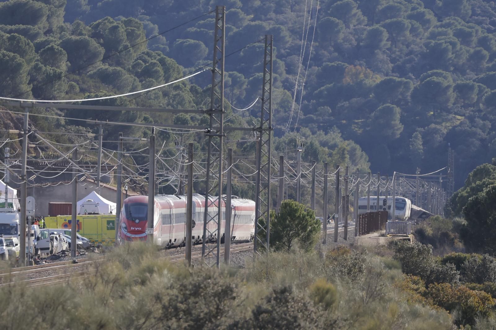 Trenes del accidente de Adamuz.