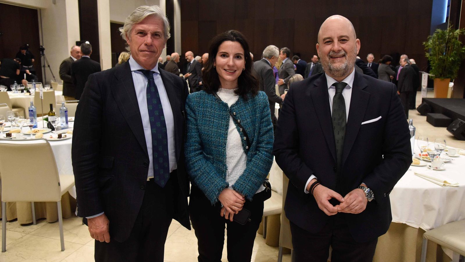 Armando Rozadas, Elena Cintado y Pedro Abad