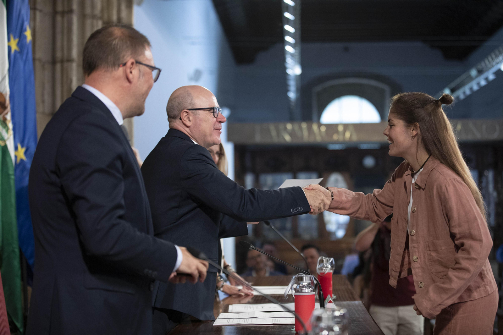 Acto de Reconocimiento a la Excelencia en el Rendimiento Académico para estudiantes de la  Universidad de Granada, en imágenes