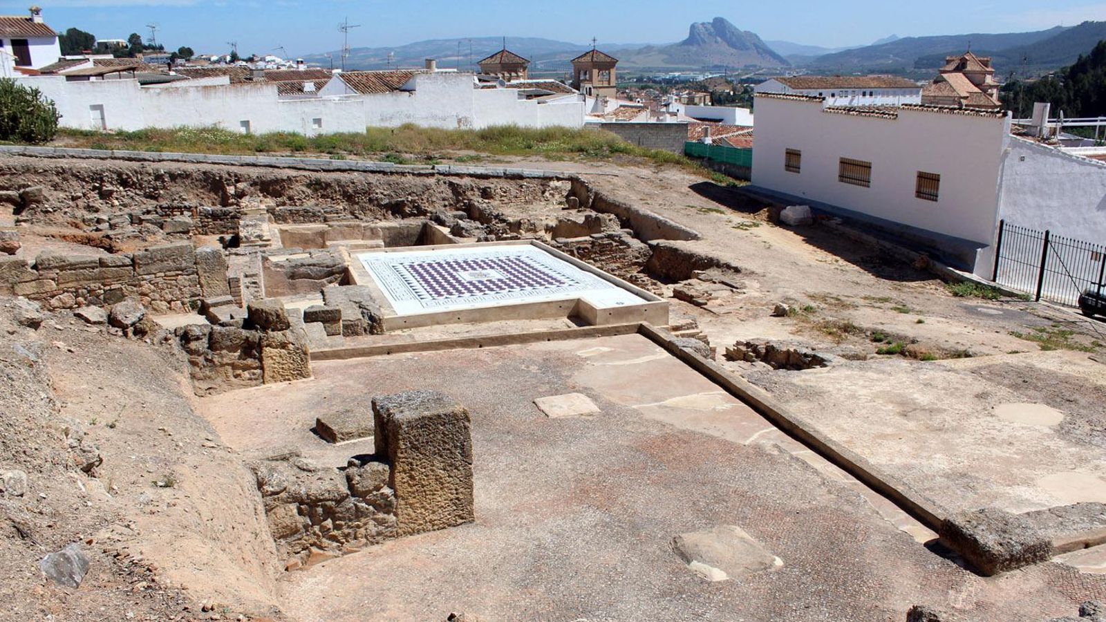 Termas romanas de Santa María, en la localidad antequerana.