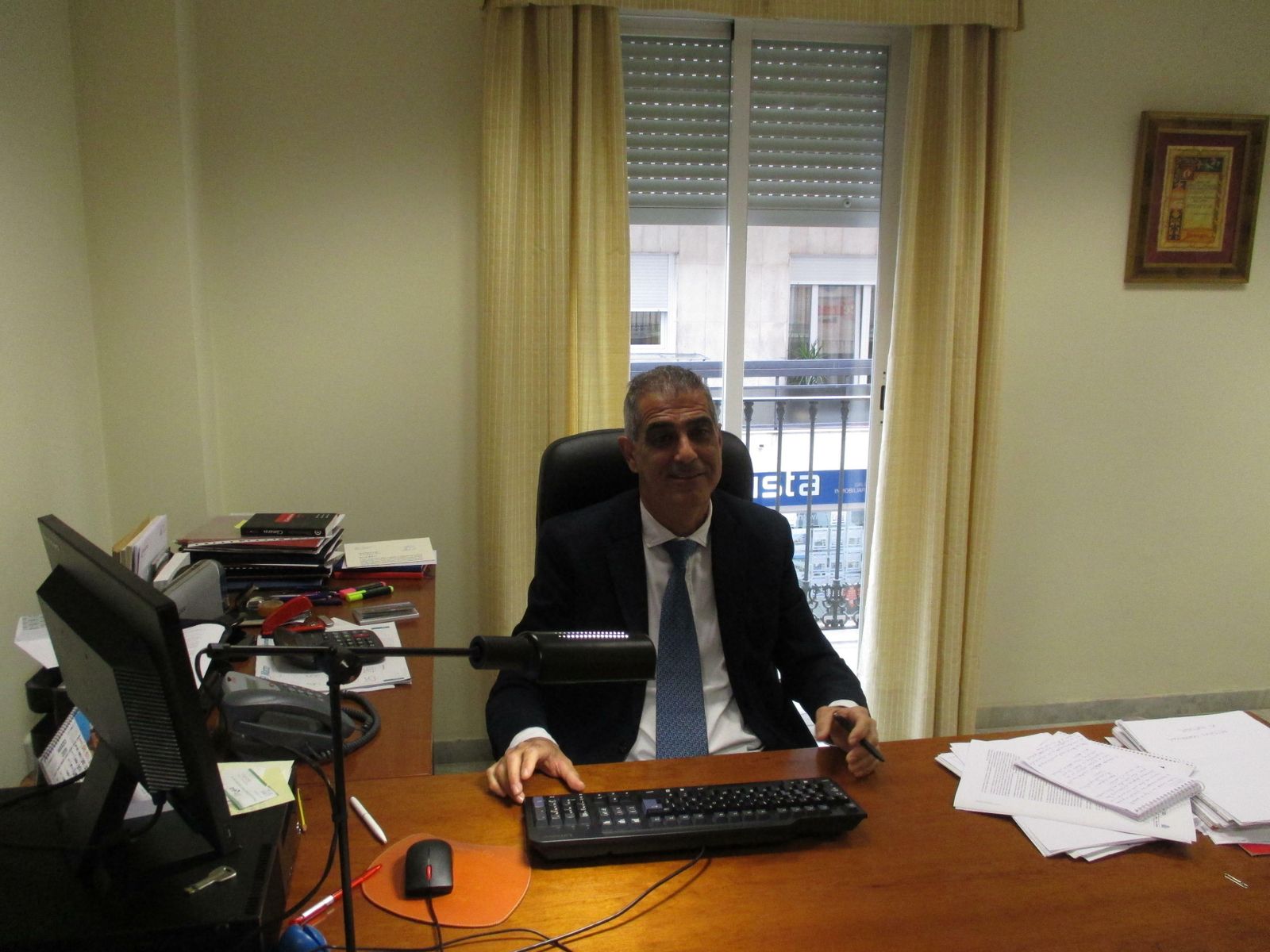 Aresnio Martínez, director general de la Cámara de Comercio de Huelva.