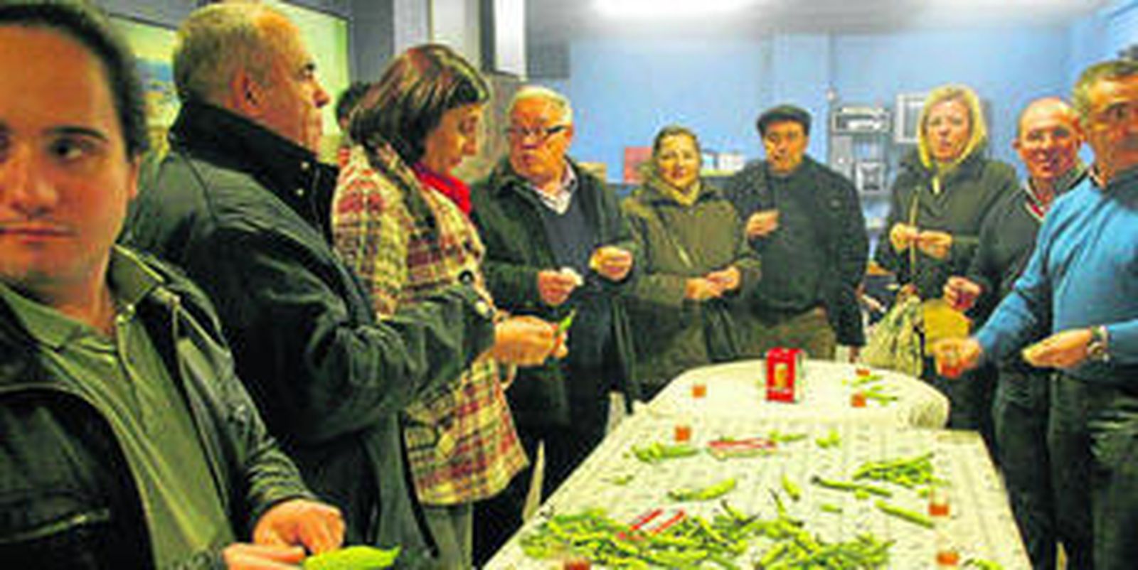 Las comidas que se realicen de forma puntual, como esta de la Asociación de Vecinos del Casco Histórico, sí están permitidas.