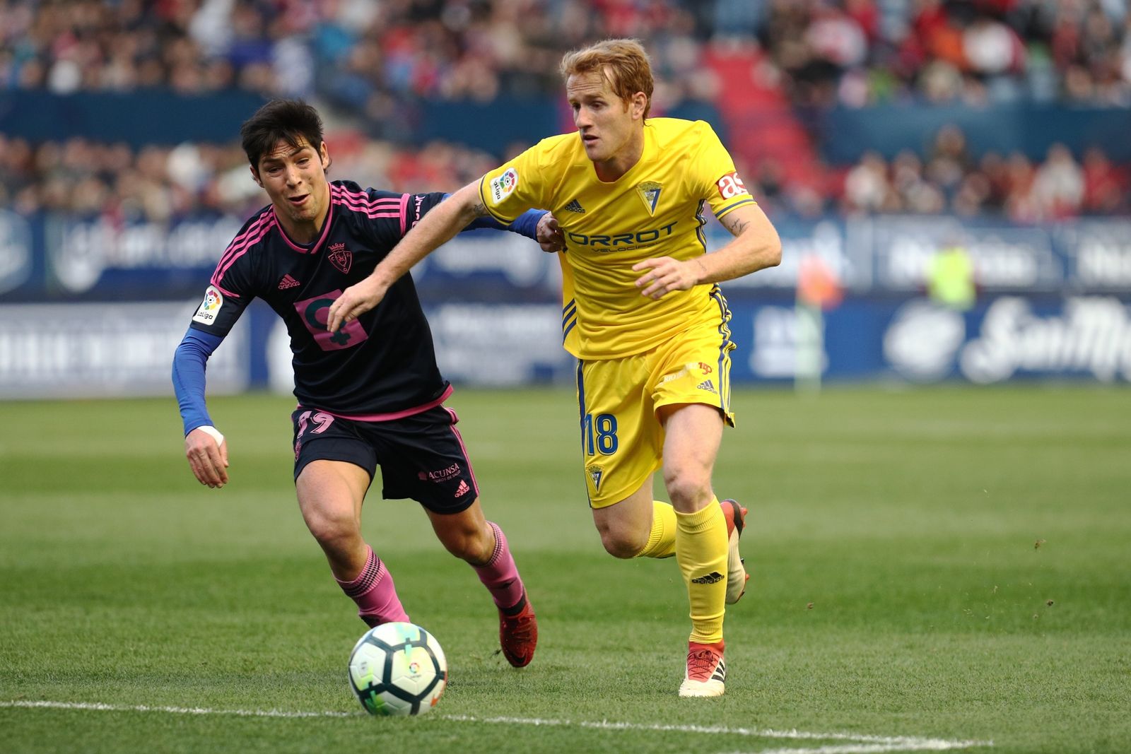 Las imágenes del Osasuna-Cádiz