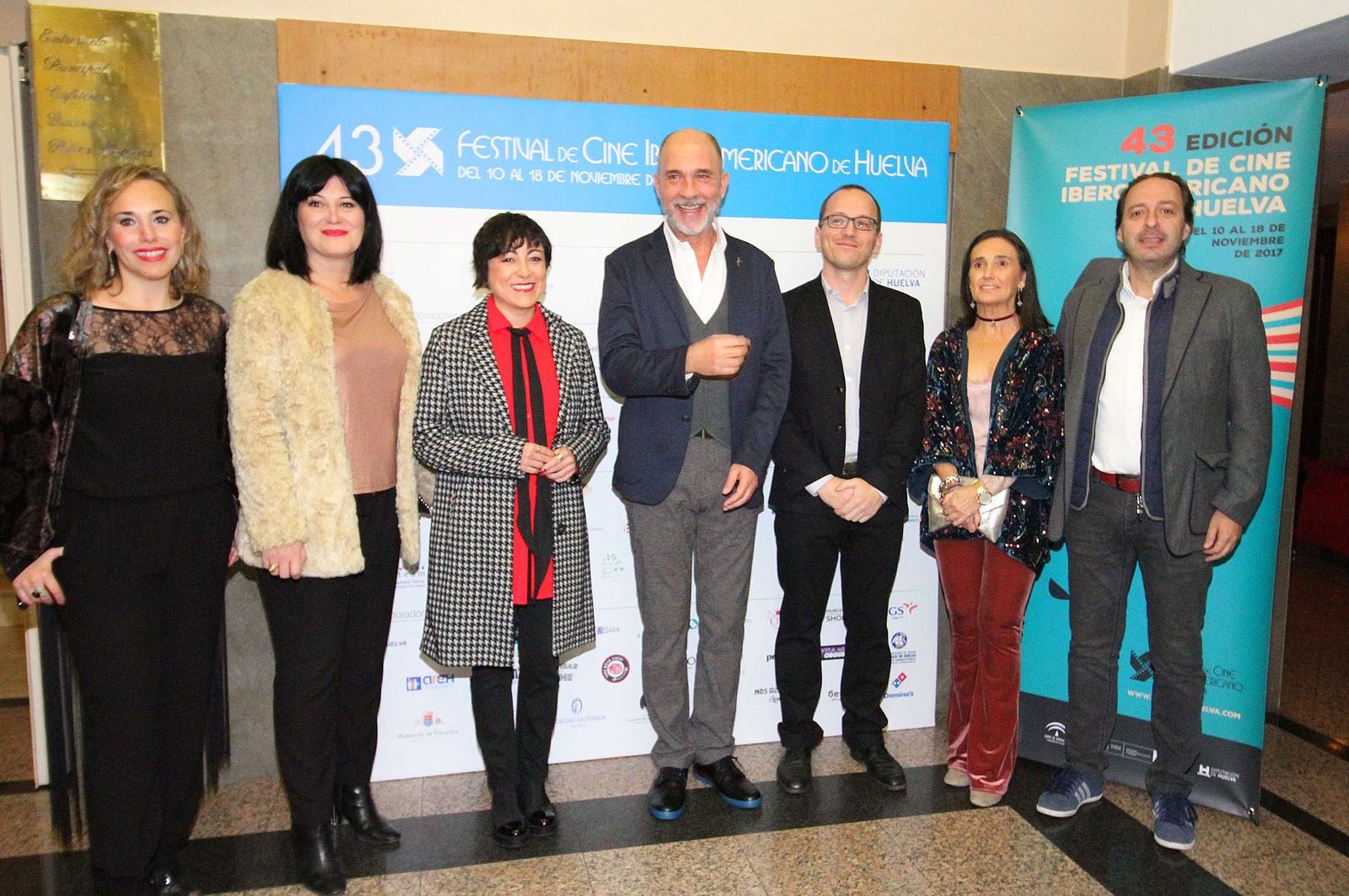 Imágenes de la entrega del premio Ciudad de Huelva a Darío Grandinetti.