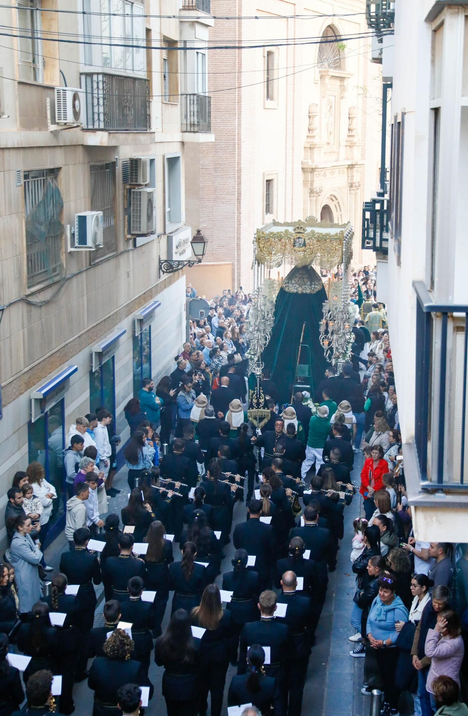 Macarena en la Semana Santa de Almería