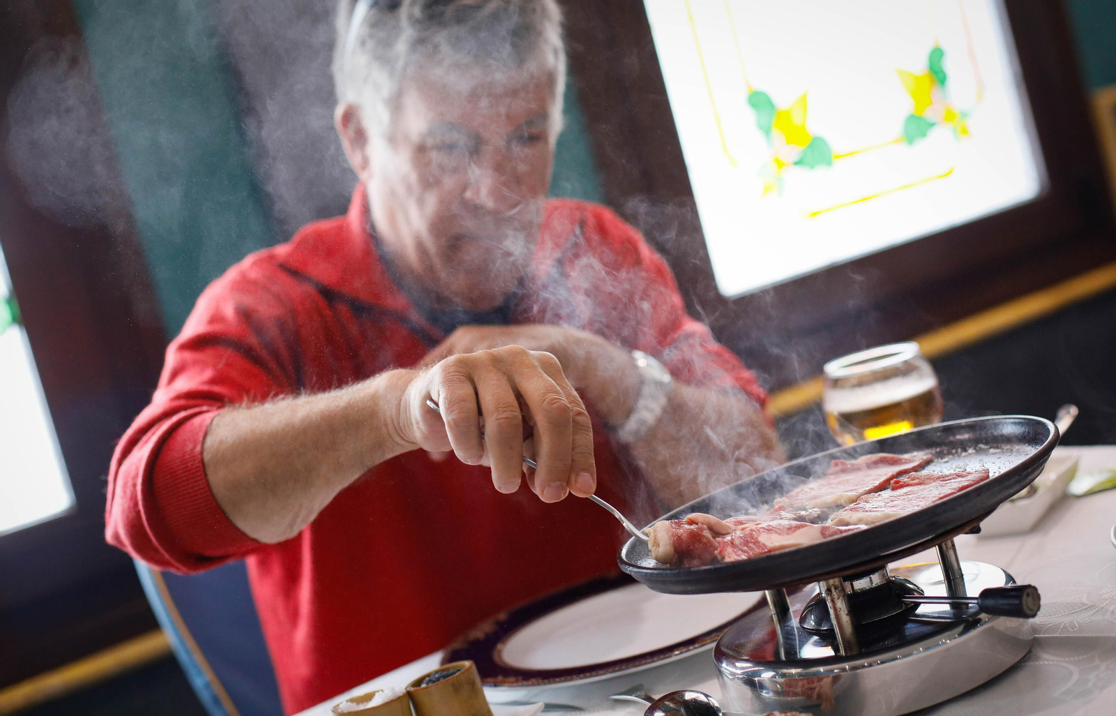 Imágenes del reportaje gastronómico en Casa Blas