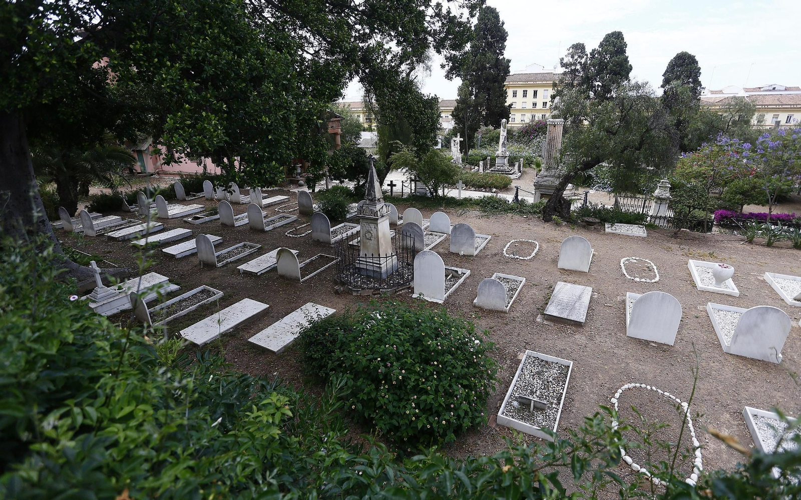 El cementerio Inglés de Málaga, en fotos