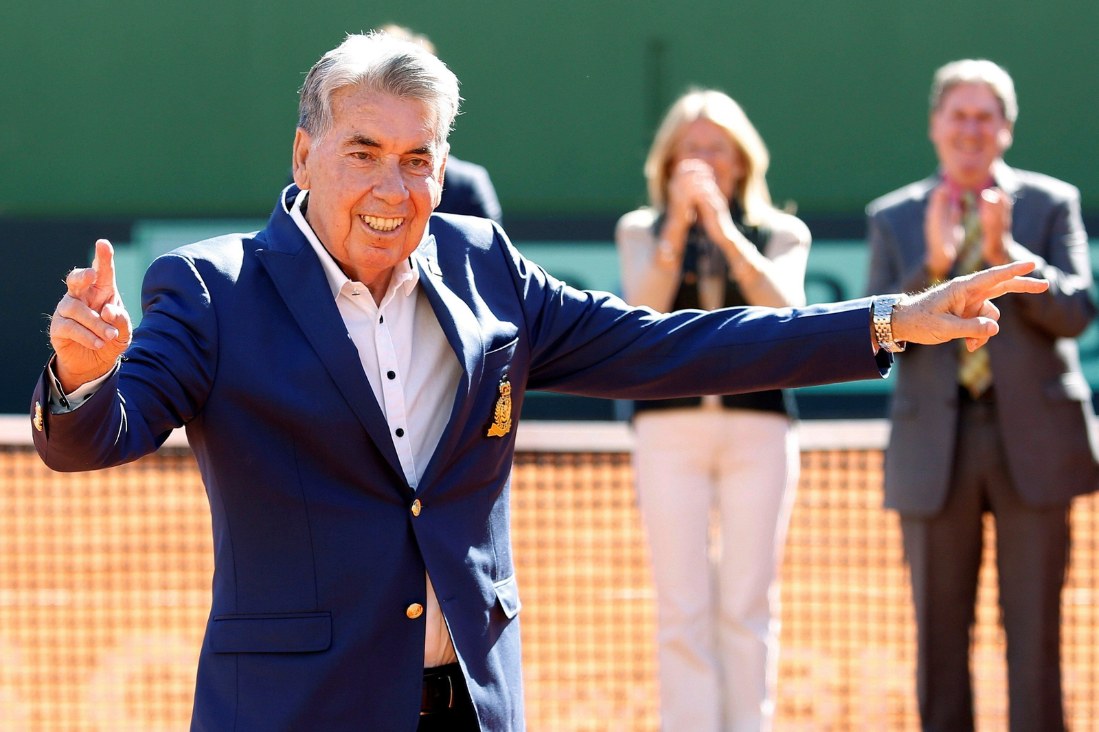 Manolo Santana, en una imagen de 2018.