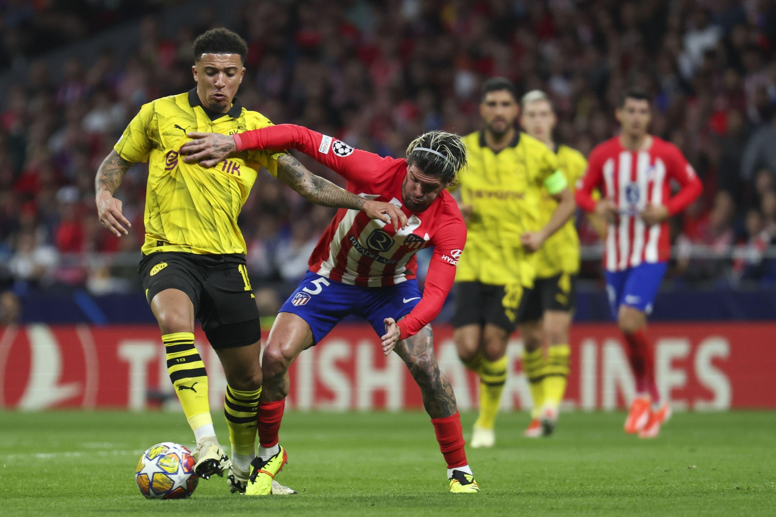 El Atlético de Madrid - Borussia Dortmund, en fotos