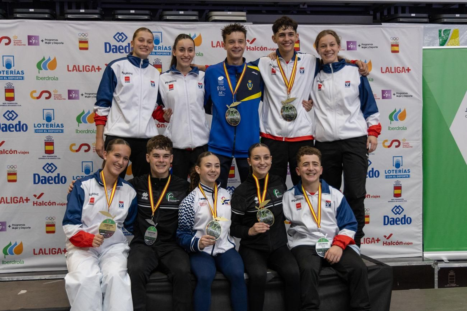 Campeonato de España de Kárate cadete, júnior y sub 21 brilla en Jaén