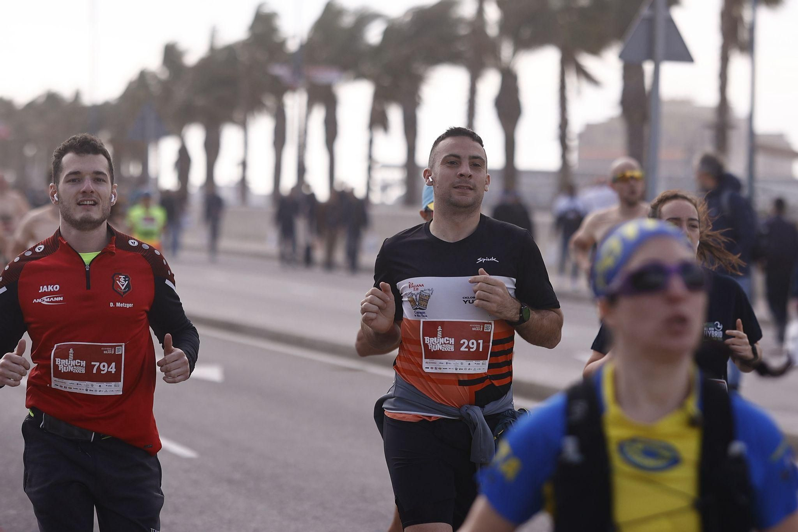 La Brunch Run del Maratón de Málaga, en imágenes