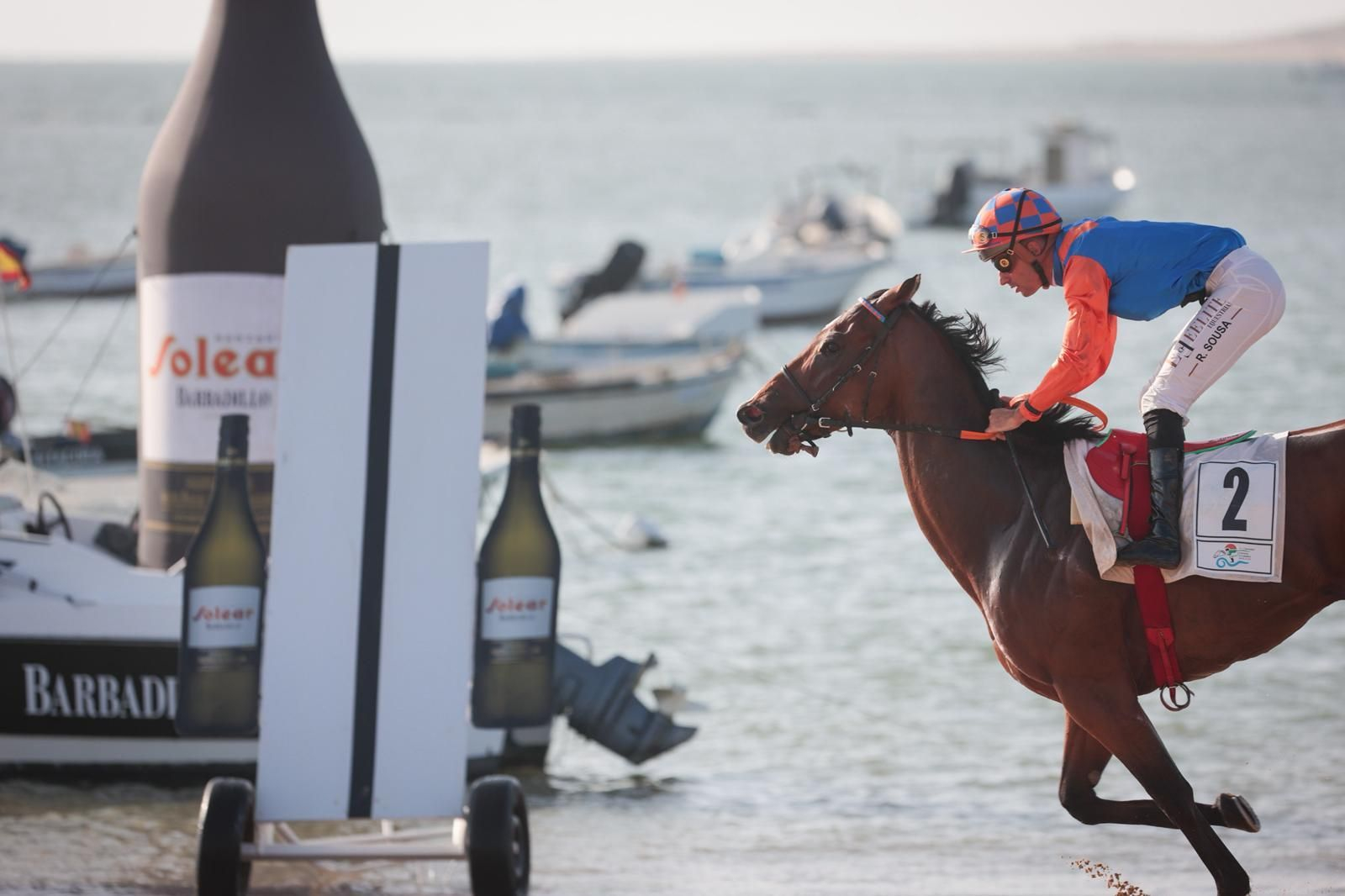 Imágenes de la última jornada del primer ciclo de las Carreras de Caballos de Sanlúcar 2025