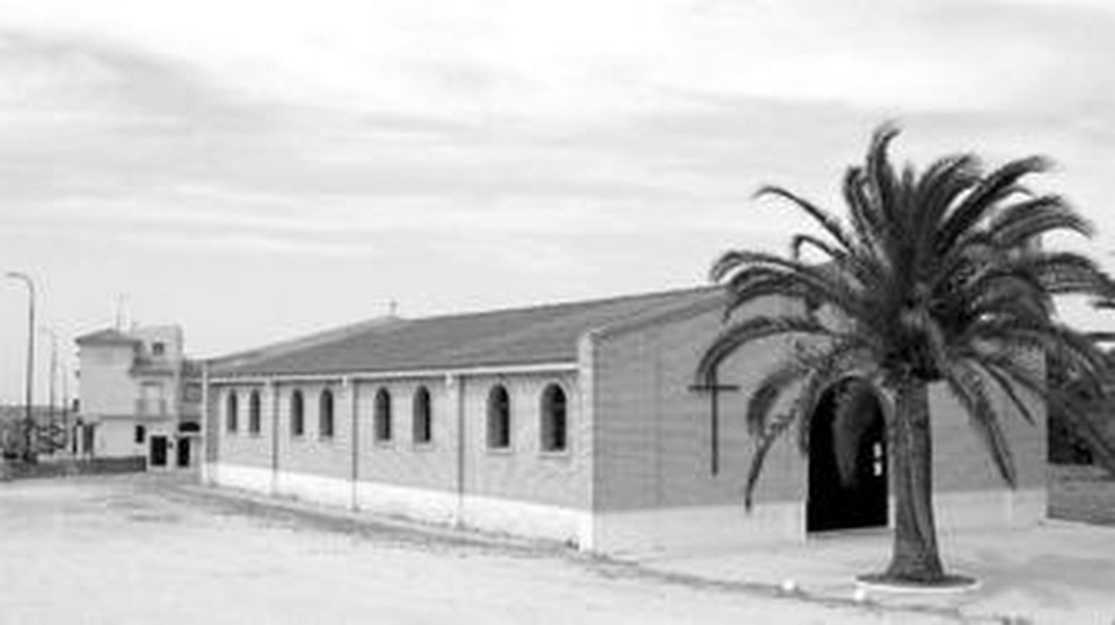 Actual iglesia de la Oliva, situada en la barriada de Camposoto.