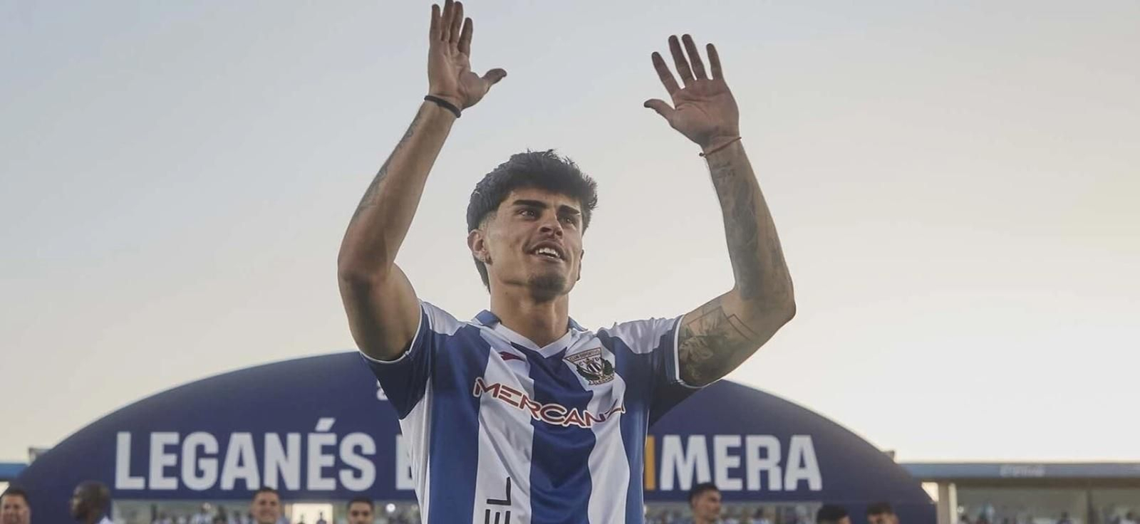 Juan Cruz, en el ascenso del Leganés.