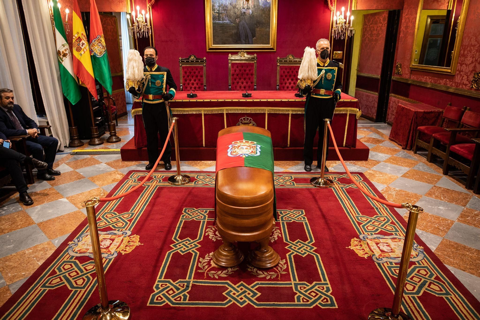 La capilla ardiente se ha abierto a las ocho de la mañana