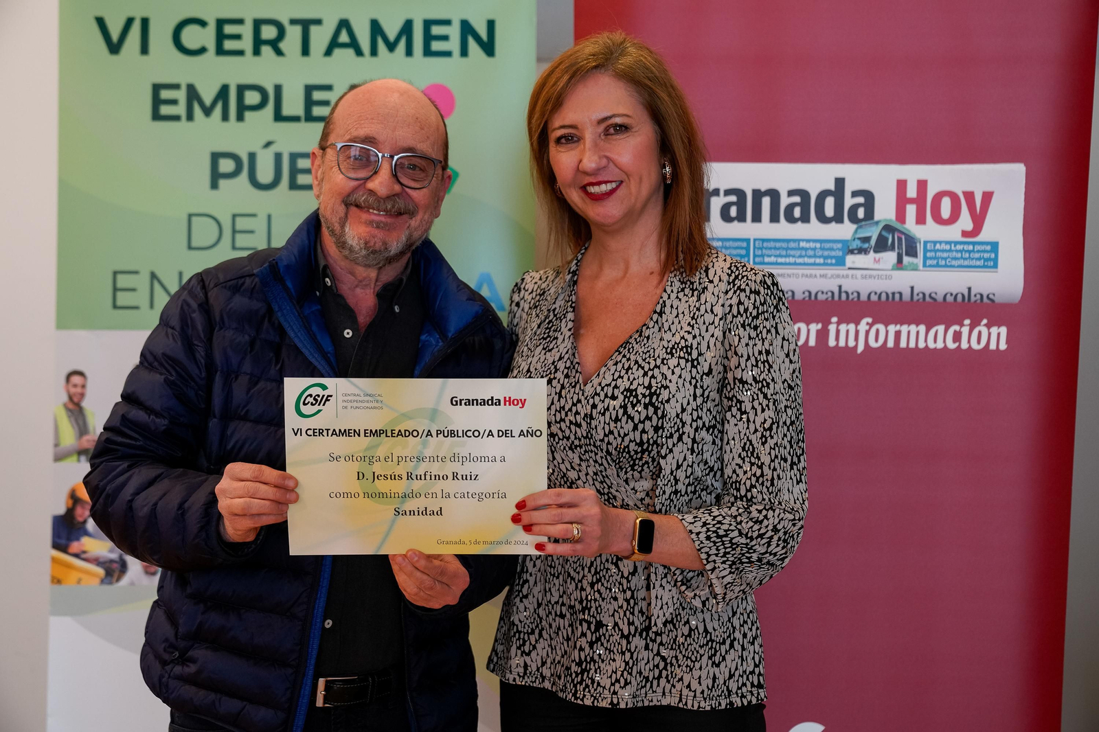 Las mejores imágenes de la presentación de los 20 nominados del VI Certamen Empleado Público del Año en Granada