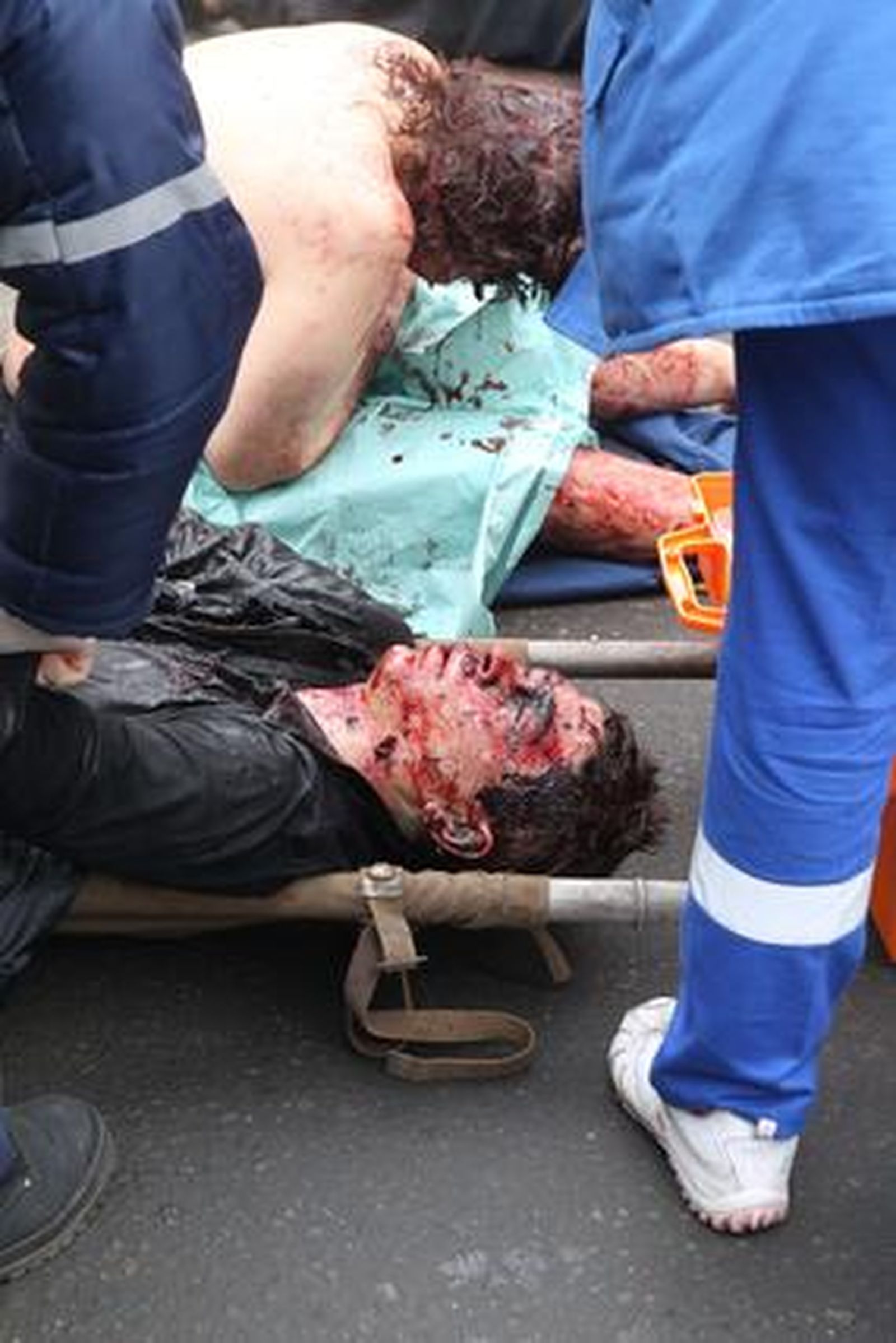 Un doble atentado provoca una matanza en el metro de Moscú. / AFP