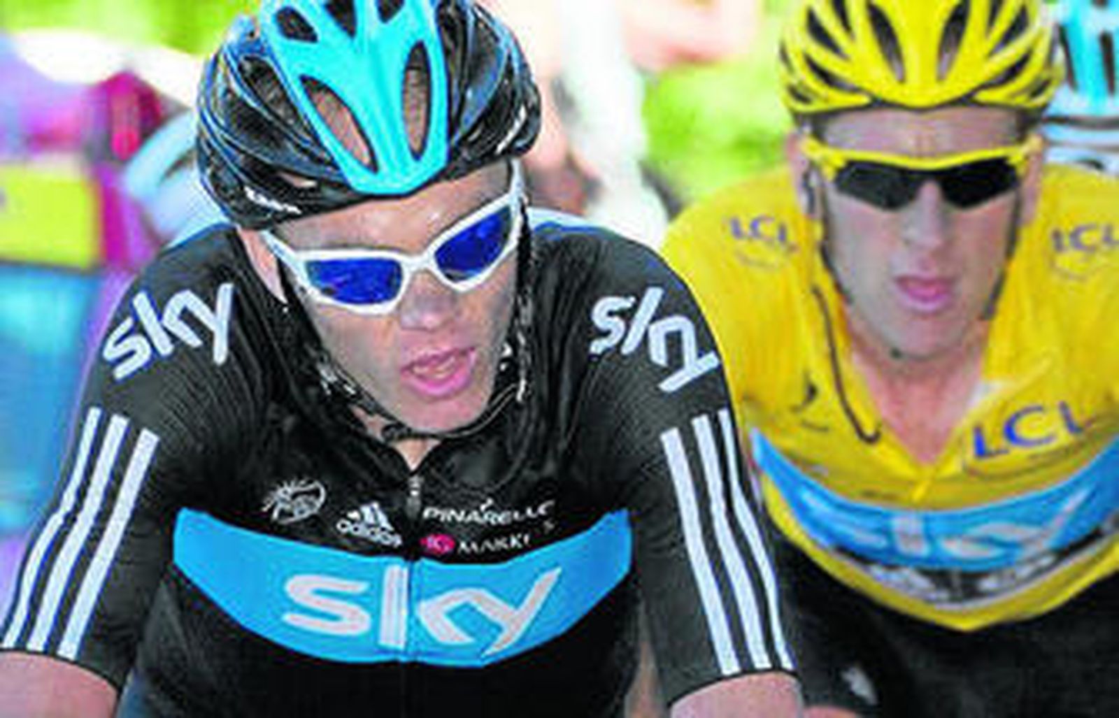 Wiggins y Froome, la disputa implícita