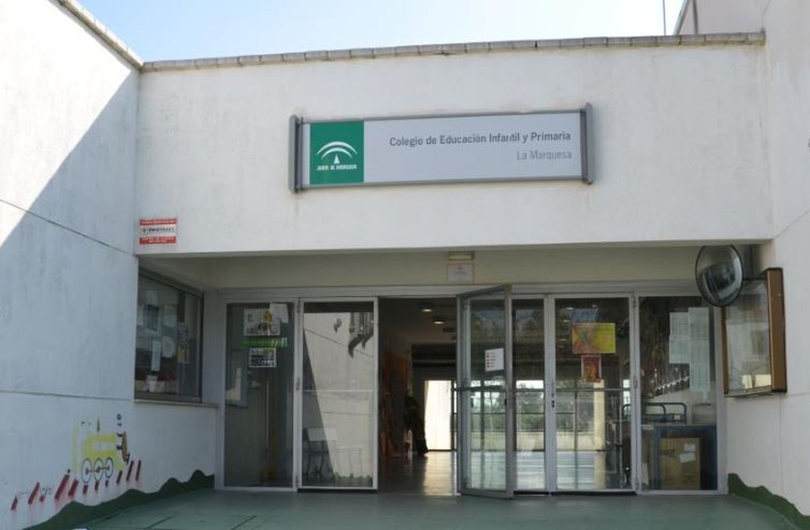 Colegio en el que estudiaba Candela Corrales Tordesillas, en Jerez.