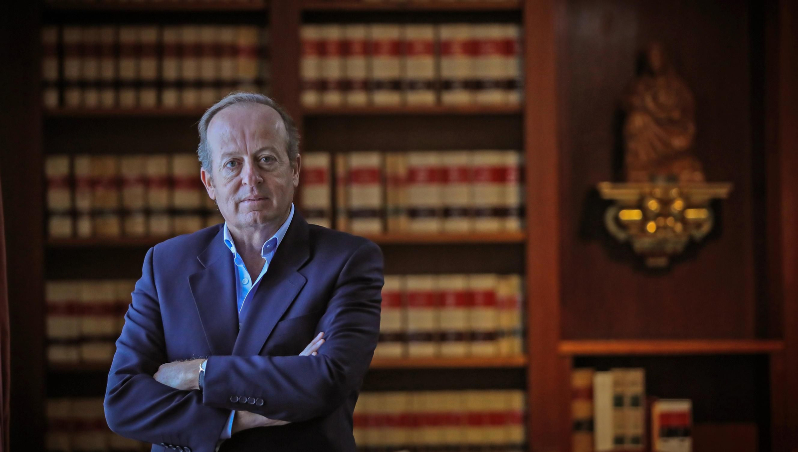 Marcos Camacho, fotografiado en las instalaciones del Colegio de Abogados de Jerez, en una imagen de archivo.