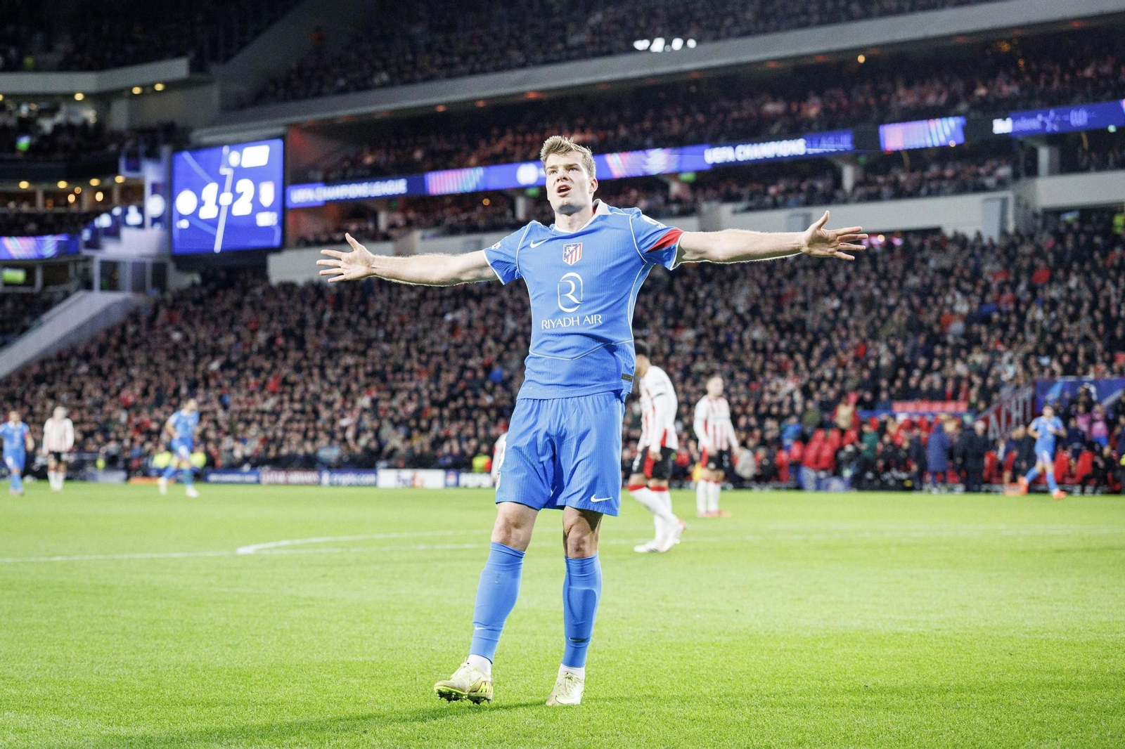 Las imágenes del PSV Eindhoven-Atlético de Madrid