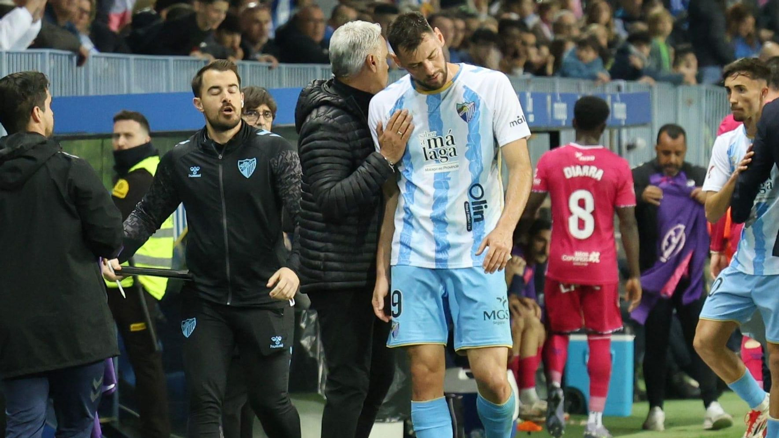 El Málaga CF-CD Tenerife, en fotos