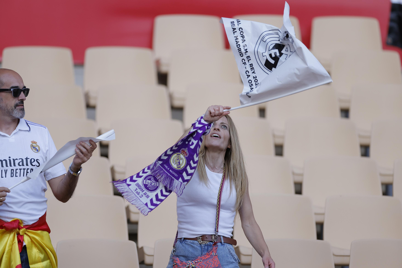 Búscate en las fotos de la final de la Copa del Rey entre el Madrid y el Osasuna