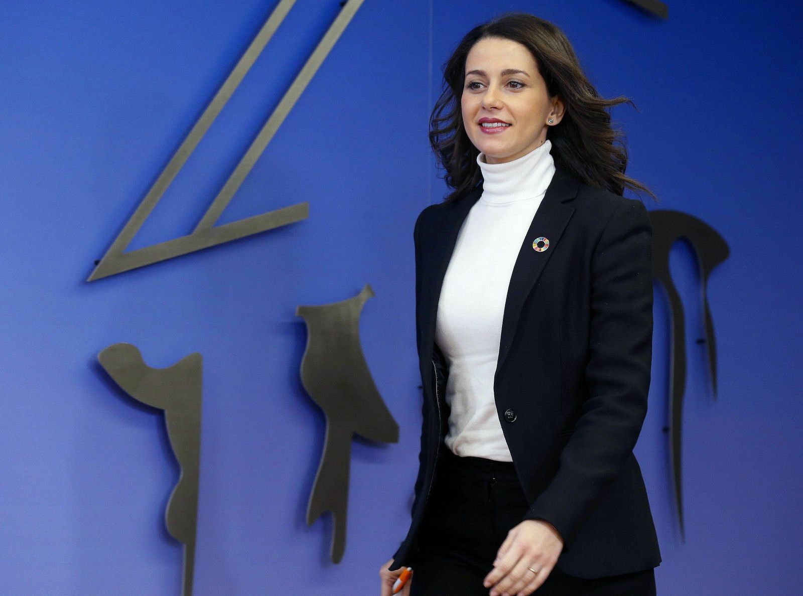 La portavoz de Ciudadanos en el Congreso, Inés Arrimadas , en el Congreso el pasado 2 de diciembre.