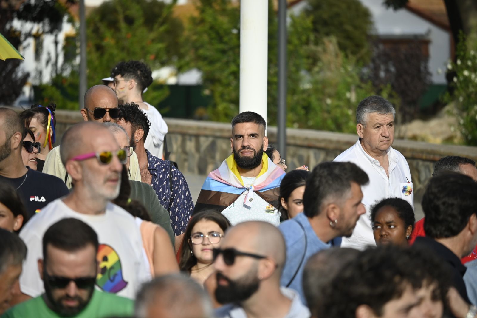 Las mejores imágenes de la manifestacióndel del Orgullo LGTBI en Huelva
