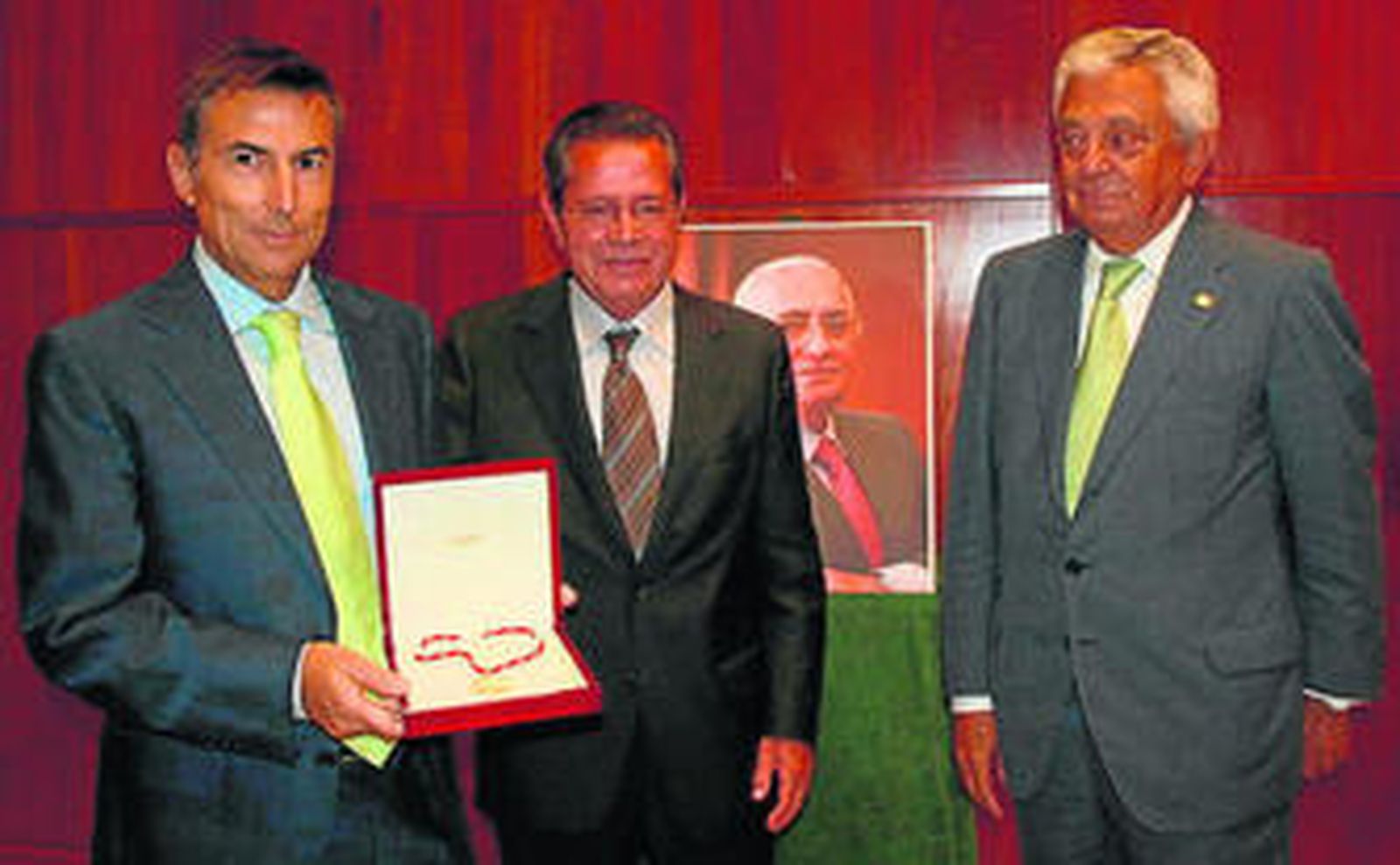 Enrique Guerrero, Antonio Galadí-Raya y Francisco Herrero.