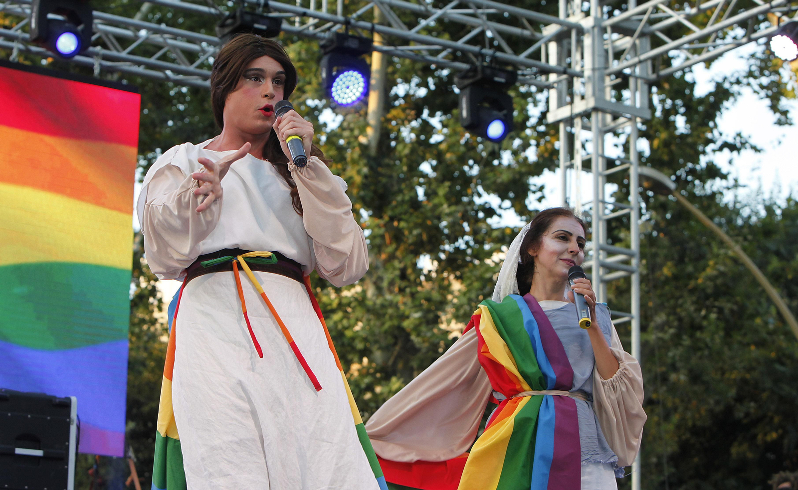 Imágenes del pregón del orgullo gay