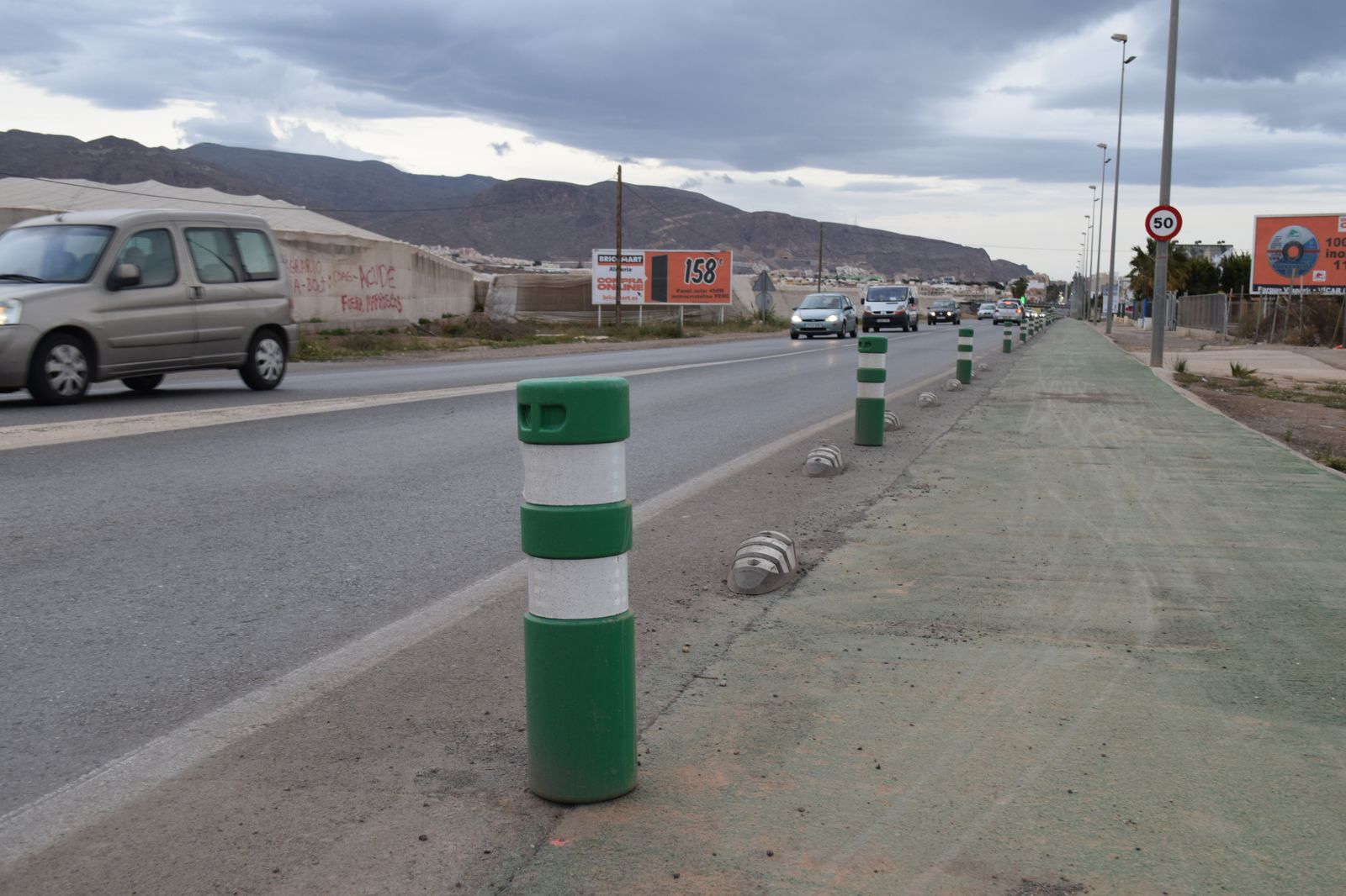 Caminar entre La Gangosa y El Parador ahora es todavía más seguro
